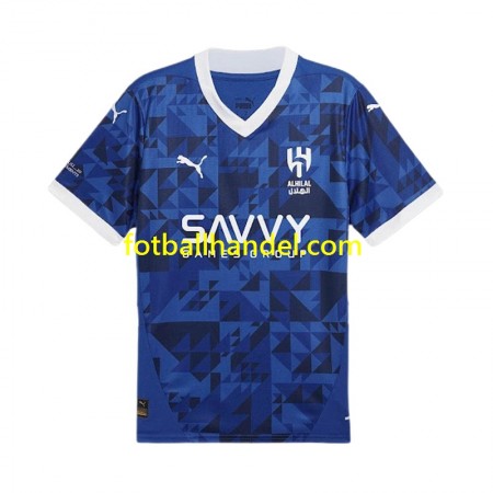 Herre Fotballdrakter Al Hilal Hjemme 2024-25 Kortermet